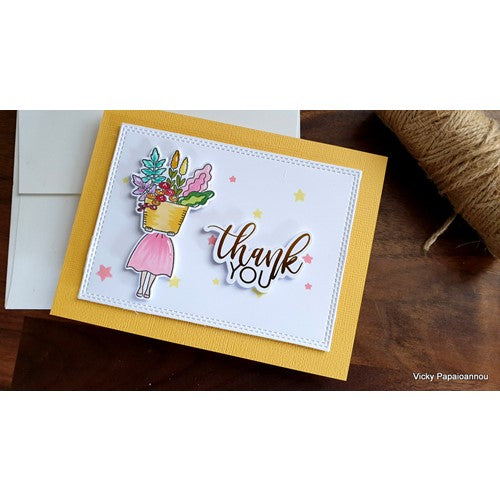 Simon Says Stamp! Waffle Flower HAND DELIVERED Clear Stamps 420941* | color-code:ALT1