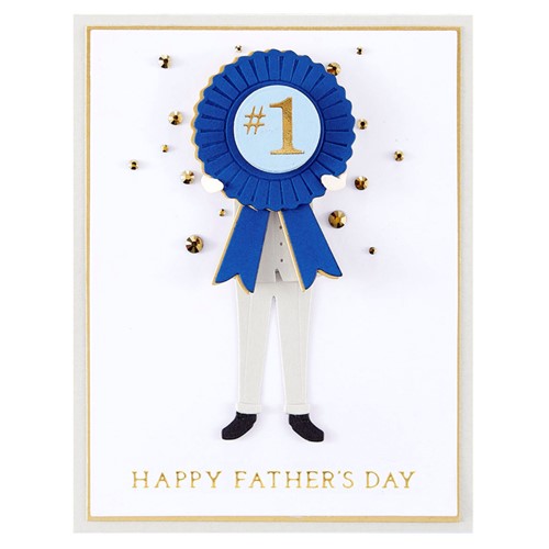 Simon Says Stamp! GLP-316 Spellbinders HAPPY PARENTS DAY Glimmer Hot Foil Plate and Etched Dies