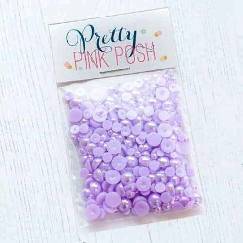 Simon Says Stamp! Pretty Pink Posh PANSY PURPLE Pearls