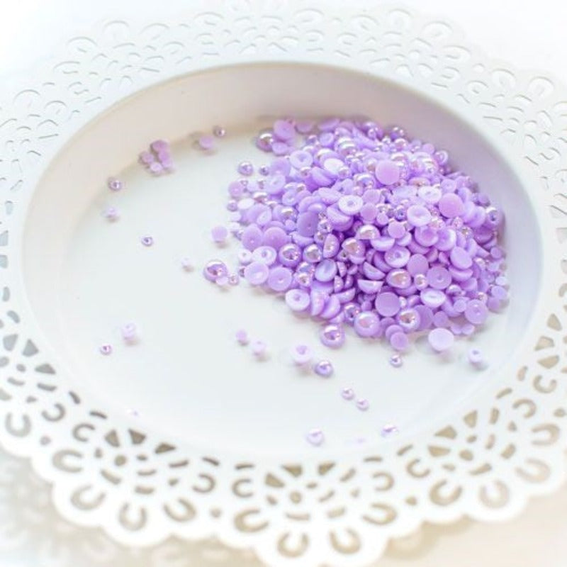 Simon Says Stamp! Pretty Pink Posh PANSY PURPLE Pearls