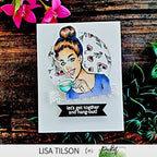 Simon Says Stamp! Picket Fence Studios BLOSSOMS Clear Stamps f169*