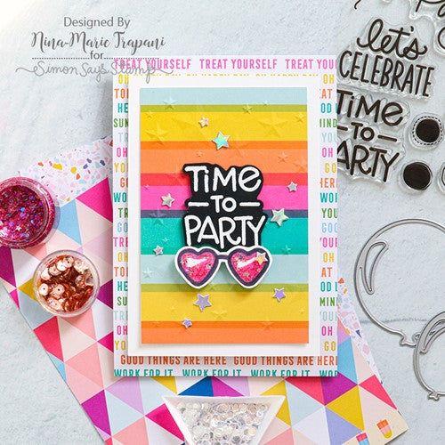 Simon Says Stamp! Simon Says Stamp Embossing Folder DIMENSIONAL STARS sf243 | color-code:ALT21