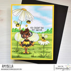 Simon Says Stamp! Stamping Bella TINY TOWNIE BUSY BEE Cling Stamps eb1104