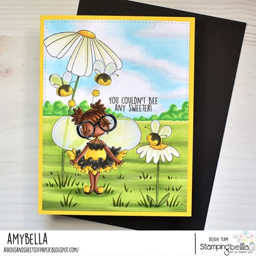 Simon Says Stamp! Stamping Bella TINY TOWNIE BUSY BEE Cling Stamps eb1104