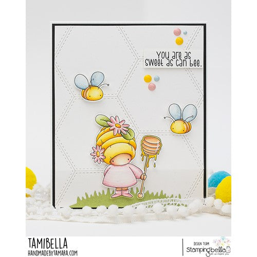 Simon Says Stamp! Stamping Bella BUNDLE GIRL BEEKEEPER Cling Stamps eb1123
