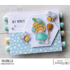 Simon Says Stamp! Stamping Bella BUNDLE GIRL BEEKEEPER Cling Stamps eb1123