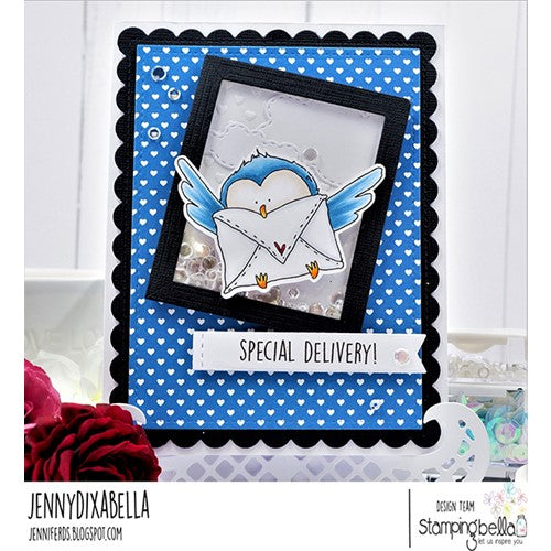 Simon Says Stamp! Stamping Bella SPECIAL DELIVERY Cling Stamps eb1130