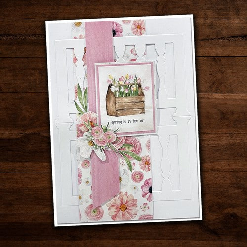 Simon Says Stamp! Paper Rose PILLAR FENCE Die 22774*