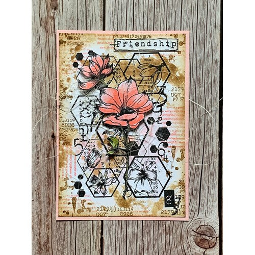 Simon Says Stamp! AALL & Create CLIPPED BOTANICALS A6 Clear Stamp aall649