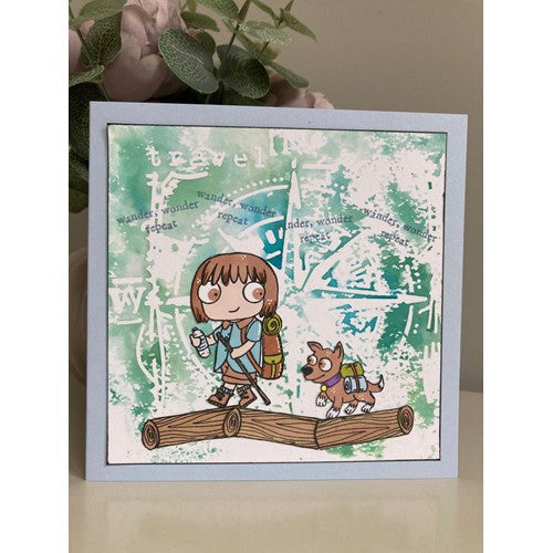 Simon Says Stamp! AALL & Create THE HIKE A7 Clear Stamps aall655