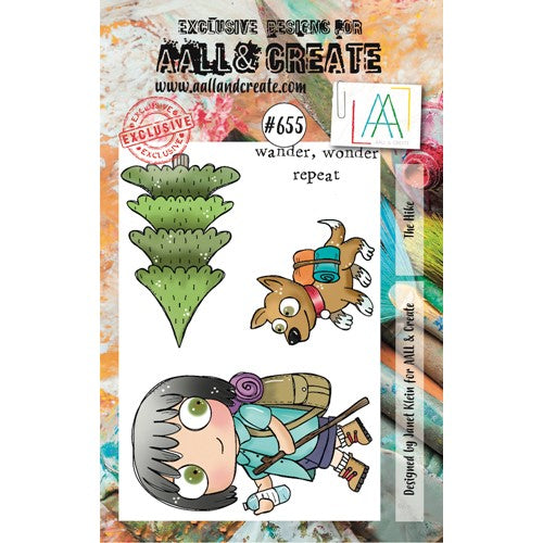 Simon Says Stamp! AALL & Create THE HIKE A7 Clear Stamps aall655