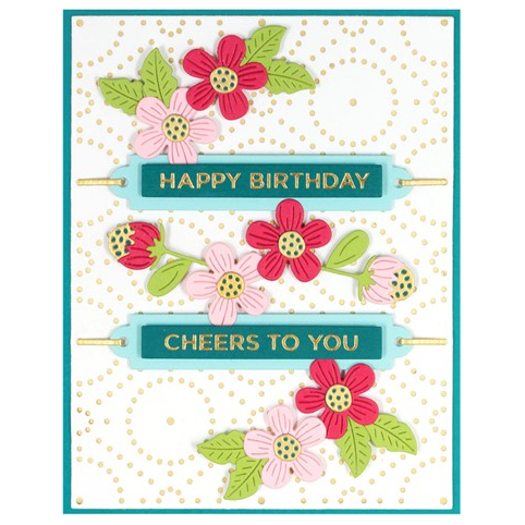 Simon Says Stamp! S2-328 Spellbinders SENTIMENT LABELS Etched Dies
