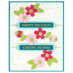 Simon Says Stamp! S2-328 Spellbinders SENTIMENT LABELS Etched Dies