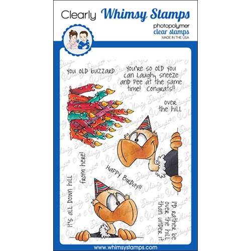 Simon Says Stamp! Whimsy Stamps OLD BUZZARD Clear Stamps DP1086