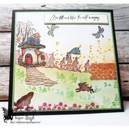 Simon Says Stamp! Fairy Hugs MINI DRAGONFLIES Clear Stamps FHS-396