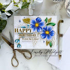 Simon Says Stamp! Simon Says Clear Stamps BIRTHDAY WISHES sss102491