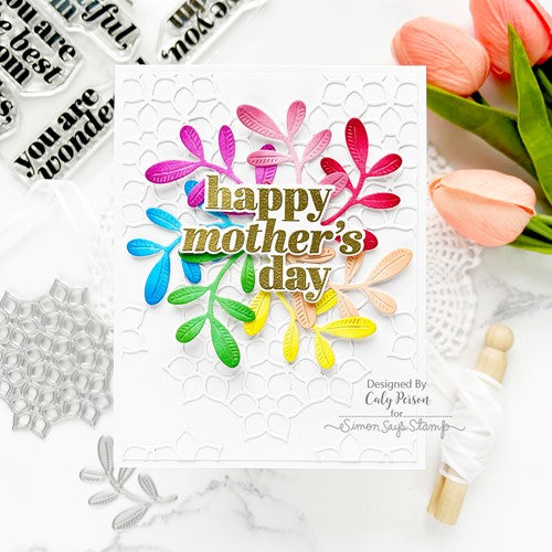 Simon Says Stamp! Simon Says Stamp ALL ABOUT MOM Wafer Dies sssd112585c | color-code:ALT0
