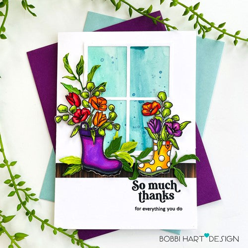 Simon Says Stamp! Simon Says Stamp GARDEN BOOTS Wafer Dies sssd112570c | color-code:ALT0