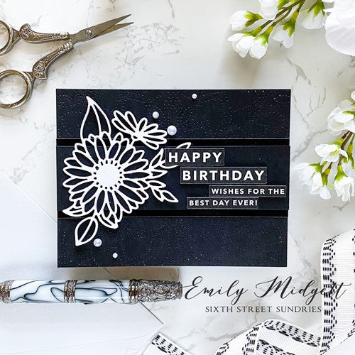 Simon Says Stamp! Simon Says Stamp Sentiment Strips REVERSE BOLD BIRTHDAY sssg131094