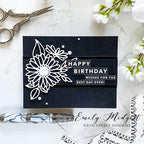 Simon Says Stamp! Simon Says Stamp Sentiment Strips REVERSE BOLD BIRTHDAY sssg131094
