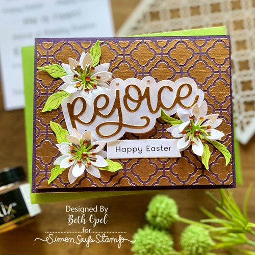 Simon Says Stamp! Simon Says Stamp Stencil TIN TILE ssst221565