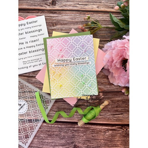 Simon Says Stamp! Simon Says Stamp Stencil TIN TILE ssst221565