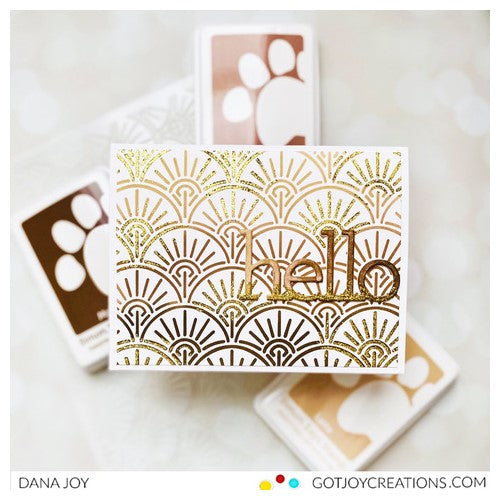 Simon Says Stamp! Simon Says Stamp Stencil FANFARE ssst221564