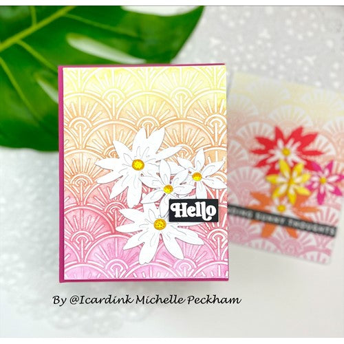 Simon Says Stamp! Simon Says Stamp Stencil FANFARE ssst221564