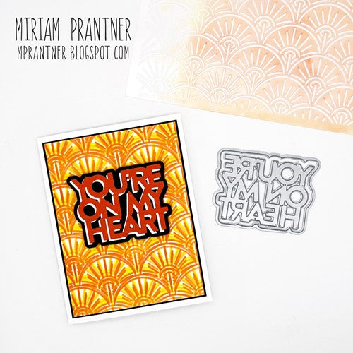 Simon Says Stamp! Simon Says Stamp Stencil FANFARE ssst221564 | color-code:ALT92