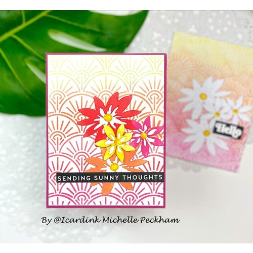 Simon Says Stamp! Simon Says Stamp Stencil FANFARE ssst221564