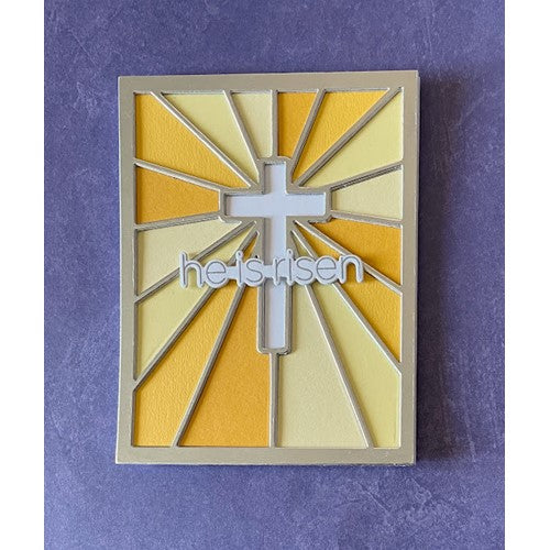 Simon Says Stamp! Simon Says Stamp STAINED GLASS CROSS Wafer Dies sssd112567c | color-code:ALT11