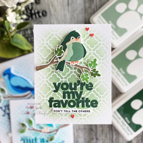 Simon Says Stamp! Simon Says Clear Stamps SWEET BIRDS sss202487c | color-code:ALT12