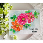 Simon Says Stamp! Simon Says Clear Stamps MOM'S SPRING FLOWERS sss202479c