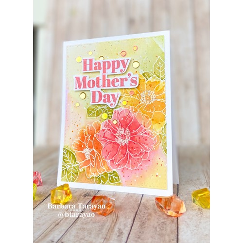 Simon Says Stamp! Simon Says Clear Stamps MOM'S SPRING FLOWERS sss202479c | color-code:ALT6