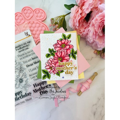 Simon Says Stamp! Simon Says Clear Stamps MOM'S SPRING FLOWERS sss202479c | color-code:ALT7
