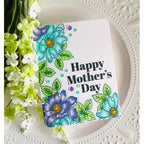 Simon Says Stamp! Simon Says Clear Stamps MOM'S SPRING FLOWERS sss202479c