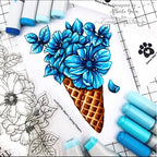 Simon Says Stamp! Simon Says Clear Stamps MOM'S SPRING FLOWERS sss202479c