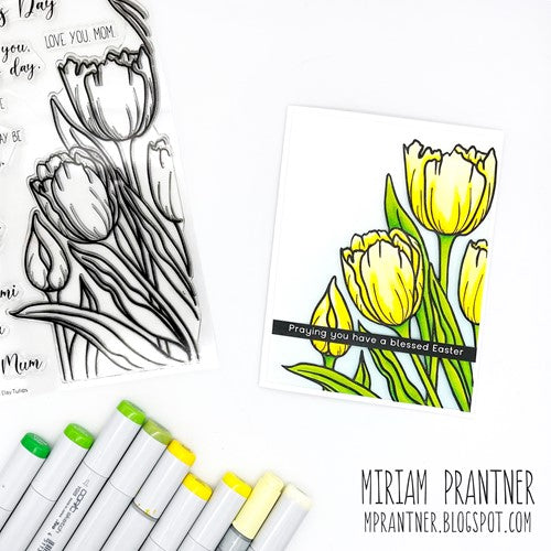 Simon Says Stamp! Simon Says Clear Stamps DAY TULIPS sss202495c | color-code:ALT9