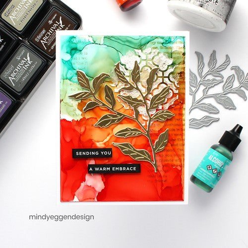 Simon Says Stamp! Simon Says Stamp TATTERED LEAVES Wafer Die s734