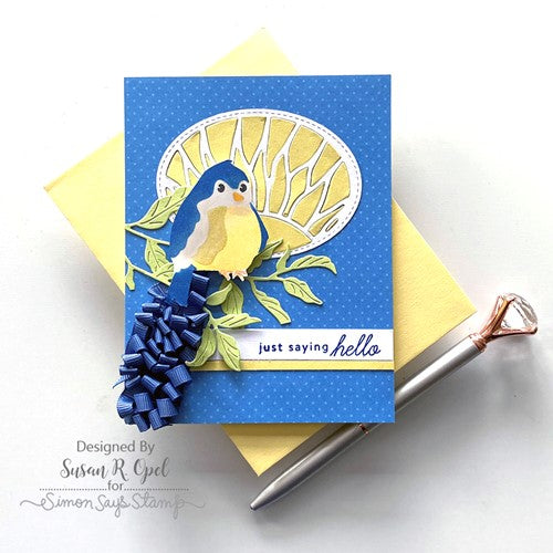 Simon Says Stamp! Simon Says Stamp TATTERED LEAVES Wafer Die s734