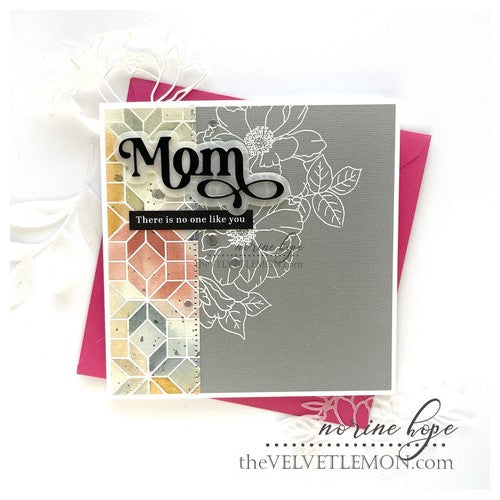 Simon Says Stamp! Simon Says Stamp FANCY MOM Wafer Dies sssd112580 | color-code:ALT6