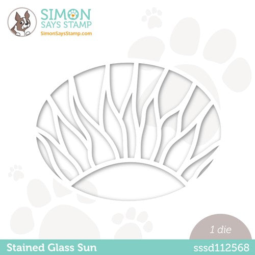 Simon Says Stamp! Simon Says Stamp STAINED GLASS SUN Wafer Die sssd112568