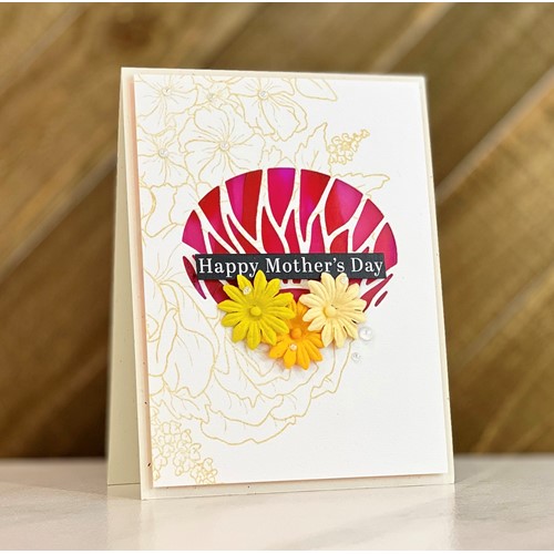 Simon Says Stamp! Simon Says Stamp STAINED GLASS SUN Wafer Die sssd112568