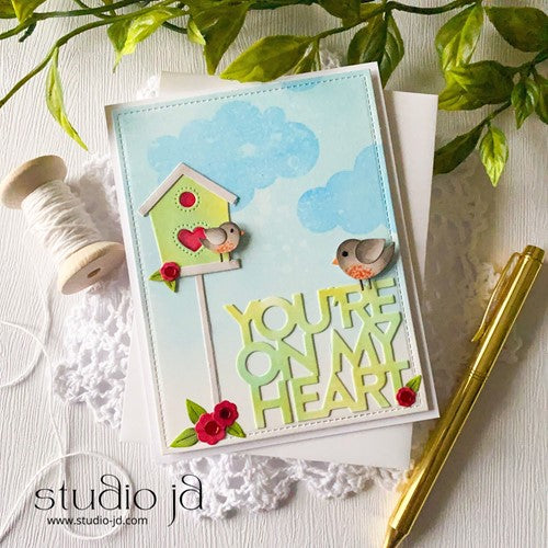 Simon Says Stamp! Simon Says Stamp YOU'RE ON MY HEART Wafer Dies sssd112564 | color-code:ALT8