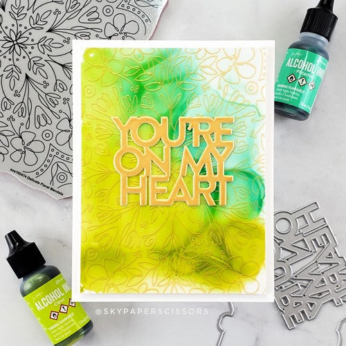 Simon Says Stamp! Simon Says Stamp YOU'RE ON MY HEART Wafer Dies sssd112564 | color-code:ALT9