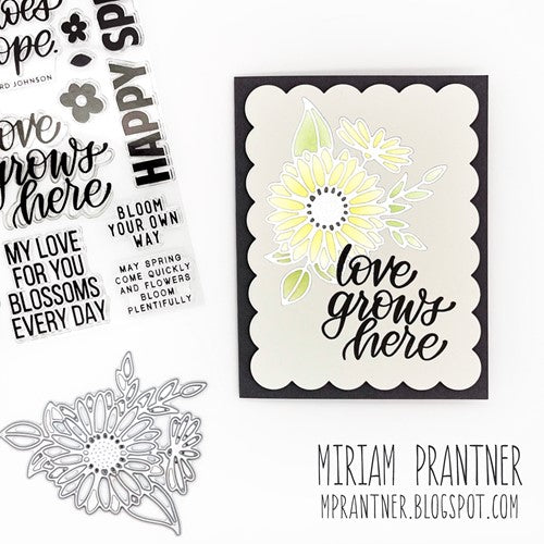 Simon Says Stamp! Simon Says Stamp DAISIES AND LEAVES Wafer Die sssd112575 | color-code:ALT3