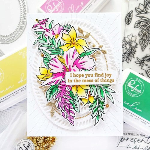 Simon Says Stamp! PinkFresh Studio HIBISCUS WASHI Die 147022 | color-code:ALT01