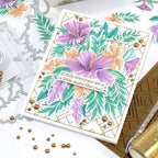Simon Says Stamp! PinkFresh Studio HIBISCUS WASHI Die 147022 | color-code:ALT06