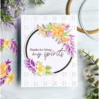 Simon Says Stamp! PinkFresh Studio HIBISCUS WASHI Stencil Set 147122 | color-code:ALT03