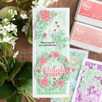 Simon Says Stamp! PinkFresh Studio RAINBOW FLORAL WASHI Clear Stamp Set 147322 | color-code:ALT08